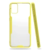 Newface Samsung Galaxy M31 Kılıf Platin Silikon - Sarı