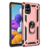 Newface Samsung Galaxy M31S Kılıf Sofya Yüzüklü Silikon Kapak - Rose