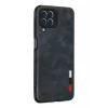 Newface Samsung Galaxy M33 Kılıf Loop Deri Silikon - Lacivert