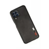 Newface Samsung Galaxy M33 Kılıf Loop Deri Silikon - Siyah