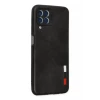 Newface Samsung Galaxy M33 Kılıf Loop Deri Silikon - Siyah