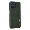 Newface Samsung Galaxy M33 Kılıf Loop Deri Silikon - Yeşil