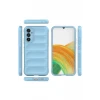Newface Samsung Galaxy M34 5G Kılıf Optimum Silikon - Sky Blue