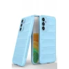 Newface Samsung Galaxy M34 5G Kılıf Optimum Silikon - Sky Blue