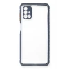 Newface Samsung Galaxy M51 Kılıf Miami Şeffaf Silikon - Gri