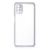 Newface Samsung Galaxy M51 Kılıf Miami Şeffaf Silikon - Lila