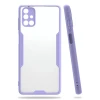 Newface Samsung Galaxy M51 Kılıf Platin Silikon - Lila
