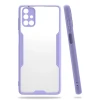 Newface Samsung Galaxy M51 Kılıf Platin Silikon - Lila