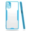 Newface Samsung Galaxy M51 Kılıf Platin Silikon - Mavi
