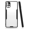 Newface Samsung Galaxy M51 Kılıf Platin Silikon - Siyah