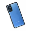Newface Samsung Galaxy M52 5G Kılıf Miami Şeffaf Silikon - Siyah