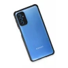 Newface Samsung Galaxy M52 5G Kılıf Miami Şeffaf Silikon - Siyah