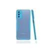 Newface Samsung Galaxy M52 5G Kılıf Platin Silikon - Mavi