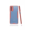 Newface Samsung Galaxy M52 5G Kılıf Platin Silikon - Pembe