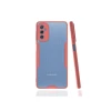Newface Samsung Galaxy M52 5G Kılıf Platin Silikon - Pembe