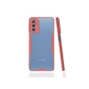 Newface Samsung Galaxy M52 5G Kılıf Platin Silikon - Pembe