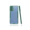 Newface Samsung Galaxy M52 5G Kılıf Platin Silikon - Yeşil