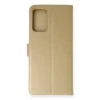Newface Samsung Galaxy Note 20 Kılıf Trend S Plus Kapaklı Kılıf - Gold