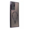 Newface Samsung Galaxy Note 20 Ultra Kılıf Kross Magneticsafe Kapak - Mor