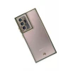 Newface Samsung Galaxy Note 20 Ultra Kılıf Liva Lens Silikon - Yeşil