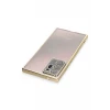 Newface Samsung Galaxy Note 20 Ultra Kılıf Razer Lensli Silikon - Gold