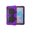 Newface Samsung Galaxy P610 Tab S6 Lite 10.4 Kılıf Griffin Tablet Kapak - Mor