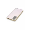 Newface Samsung Galaxy S20 FE Kılıf Razer Lensli Silikon - Gold