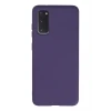 Newface Samsung Galaxy S20 Kılıf Nano içi Kadife Silikon - Mor
