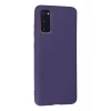 Newface Samsung Galaxy S20 Kılıf Nano içi Kadife Silikon - Mor