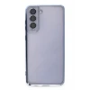 Newface Samsung Galaxy S21 FE Kılıf Razer Lensli Silikon - Açık Mavi