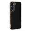 Newface Samsung Galaxy S21 FE Kılıf Volet Silikon - Siyah