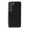 Newface Samsung Galaxy S21 Kılıf Volet Silikon - Siyah