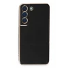 Newface Samsung Galaxy S21 Kılıf Volet Silikon - Siyah