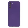 Newface Samsung Galaxy S21 Plus Kılıf Nano içi Kadife Silikon - Mor