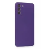 Newface Samsung Galaxy S21 Plus Kılıf Nano içi Kadife Silikon - Mor