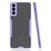 Newface Samsung Galaxy S21 Plus Kılıf Platin Silikon - Lila