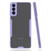 Newface Samsung Galaxy S21 Plus Kılıf Platin Silikon - Lila