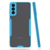 Newface Samsung Galaxy S21 Plus Kılıf Platin Silikon - Mavi