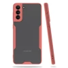 Newface Samsung Galaxy S21 Plus Kılıf Platin Silikon - Pembe
