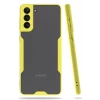 Newface Samsung Galaxy S21 Plus Kılıf Platin Silikon - Sarı