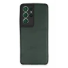Newface Samsung Galaxy S21 Ultra Kılıf Loop Deri Silikon - Yeşil
