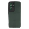 Newface Samsung Galaxy S21 Ultra Kılıf Loop Deri Silikon - Yeşil