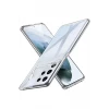 Newface Samsung Galaxy S21 Ultra Kılıf Lüx Şeffaf Silikon