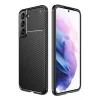 Newface Samsung Galaxy S22 Plus Kılıf Auto Focus Karbon Kapak - Siyah