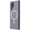 Newface Samsung Galaxy S22 Ultra Kılıf Magneticsafe Şeffaf Silikon - Şeffaf
