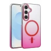 Newface Samsung Galaxy S23 FE Glossy Magsafe Kapak - Pembe