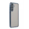 Newface Samsung Galaxy S23 FE Kılıf Razer Lensli Silikon - Açık Mavi