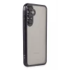Newface Samsung Galaxy S23 FE Kılıf Razer Lensli Silikon - Mor