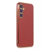 Newface Samsung Galaxy S23 FE Kılıf Volet Silikon - Kırmızı