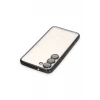 Newface Samsung Galaxy S23 Kılıf Razer Lensli Silikon - Siyah